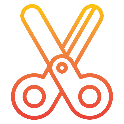 Scissor scissor office material school material icon