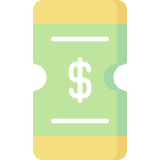 Lottery ticket gaming game icon Lottery ticket gaming game icon