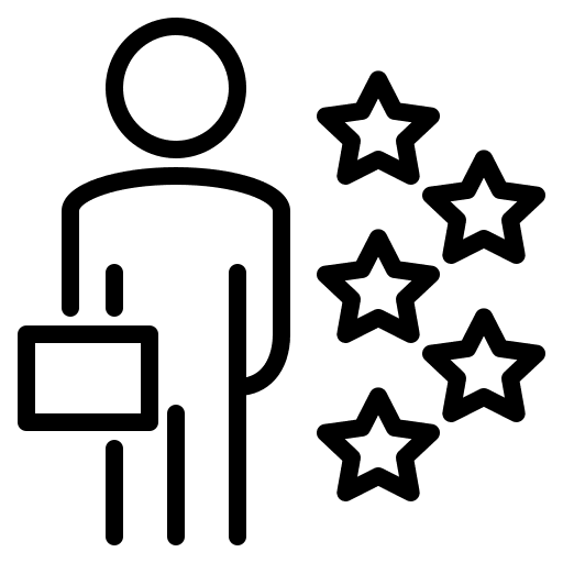 Business people performance success worker icon