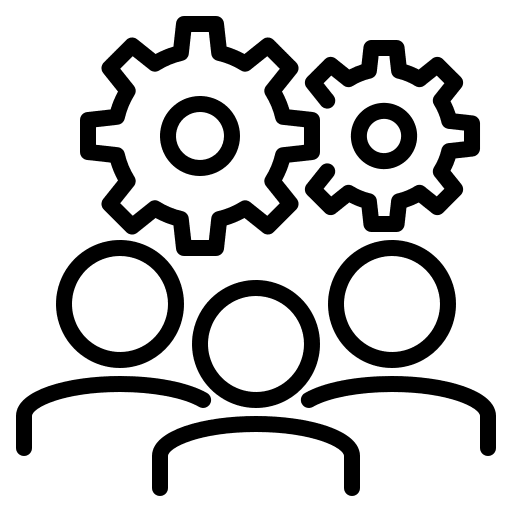 Business people working management work icon