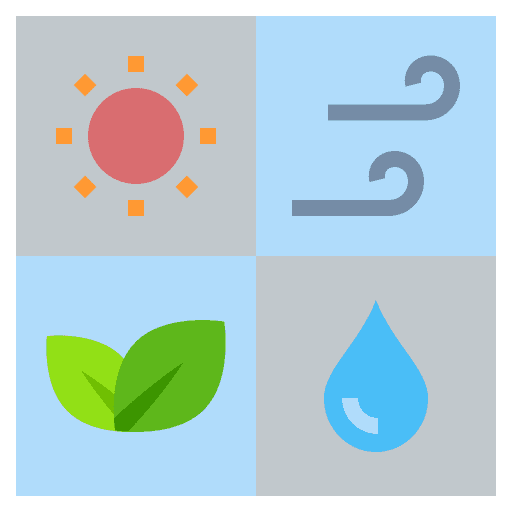 Alternative alternative hydroelectric solar icon
