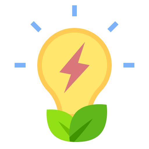 Production production light innovation icon