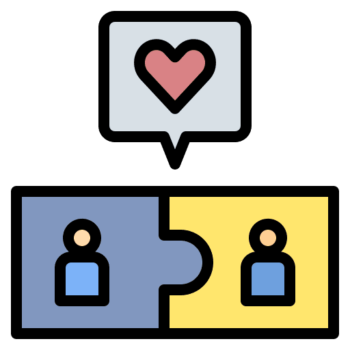 Friend friend couple soulmate icon Friend friend couple soulmate icon