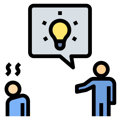 Guide miscellaneous friend advisor icon Guide miscellaneous friend advisor icon