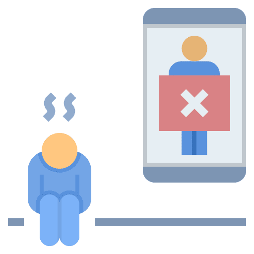 Nude social network miscellaneous cyber bullying icon Nude social network miscellaneous cyber bullying icon