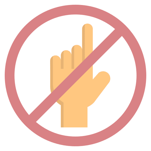 Stop bullying miscellaneous touchless harassment icon Stop bullying miscellaneous touchless harassment icon
