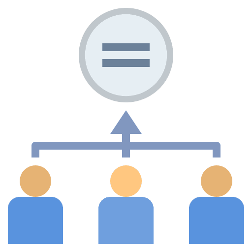 Social unity democracy vote icon Social unity democracy vote icon