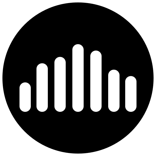 Sound wave bar graph sound waves sound wave icon