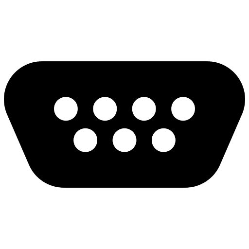 Vga multimedia hardware graphics card icon