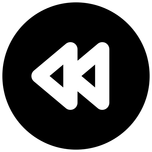 Fast backward ui backward music and multimedia icon Fast backward ui backward music and multimedia icon