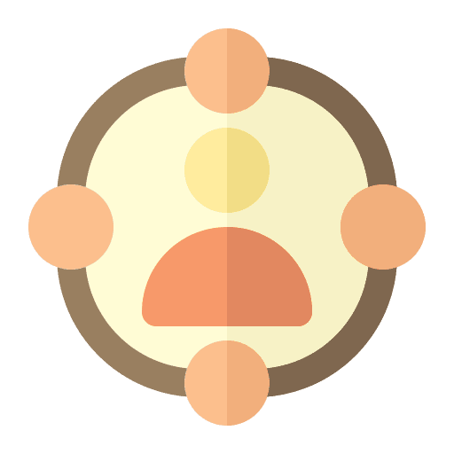 Relations user relations employee icon
