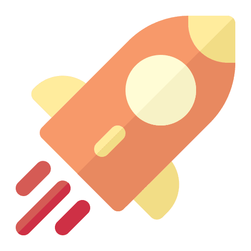 Rocket idea launch rocket icon