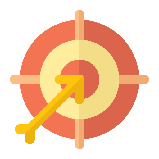 Target goal target arrow icon Target goal target arrow icon