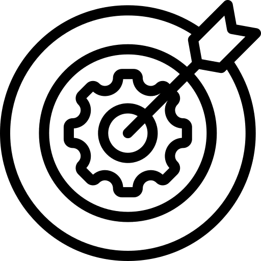 Target target business and finance arrow icon
