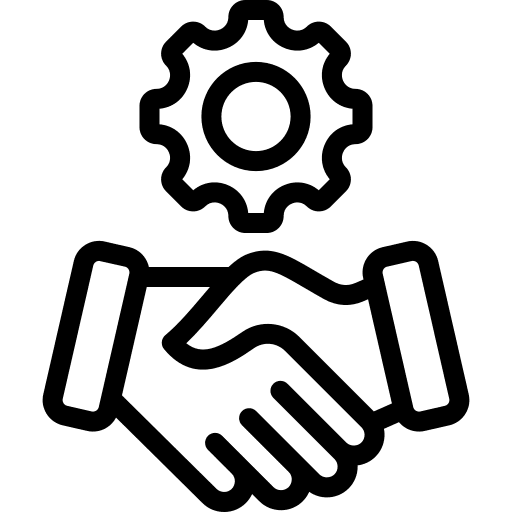 Agreement network cooperate agreement icon Agreement network cooperate agreement icon