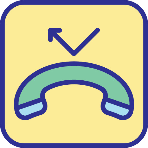 Call forwarding phone receiver arrow communications icon Call forwarding phone receiver arrow communications icon