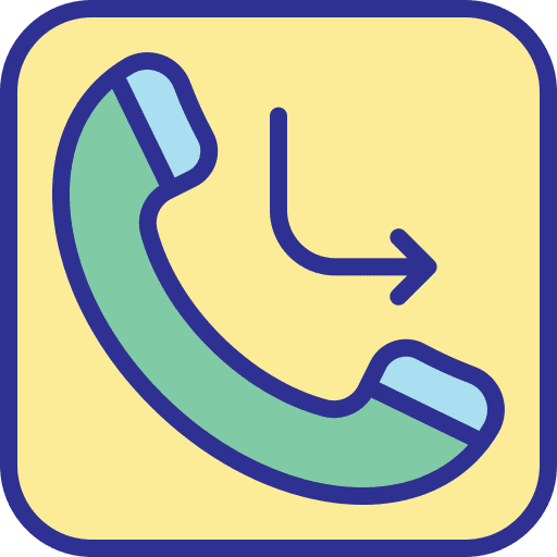 Call forwarding arrow ui diversion icon Call forwarding arrow ui diversion icon