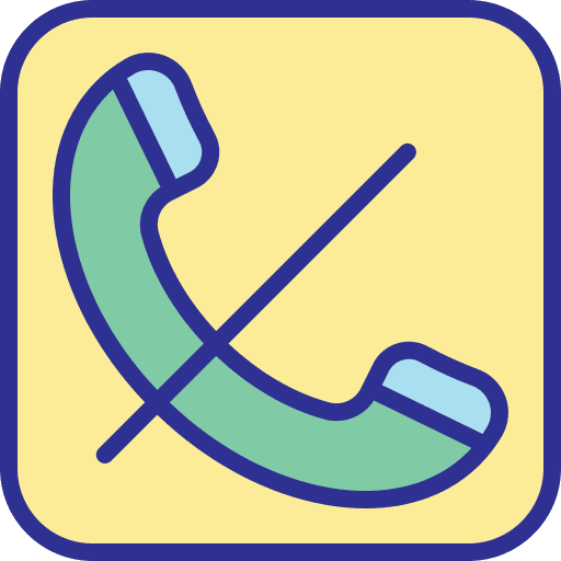 Blocked no call blocked no phone icon Blocked no call blocked no phone icon