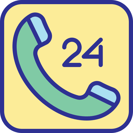 Call center communications call phone icon Call center communications call phone icon