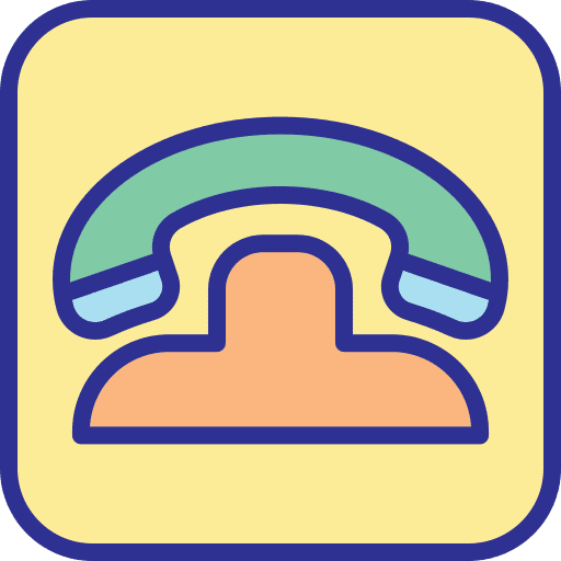 Old phone phone call vintage communications icon Old phone phone call vintage communications icon