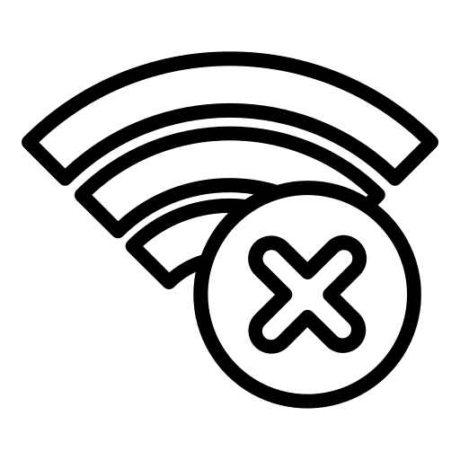 Wireless communications ui problem icon