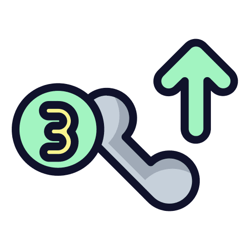 Call out user interface outgoing call notification icon Call out user interface outgoing call notification icon