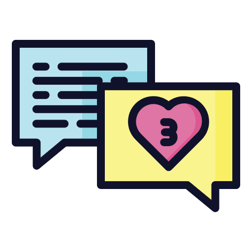 Communications conversation social media communications icon Communications conversation social media communications icon