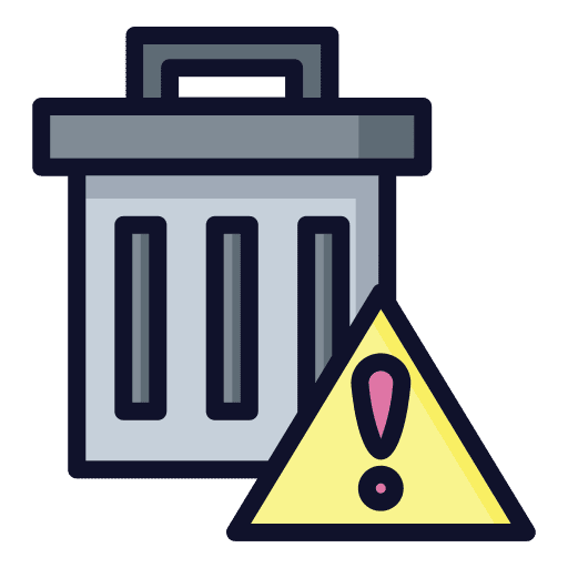 Delete file delete file ui warning sign icon Delete file delete file ui warning sign icon
