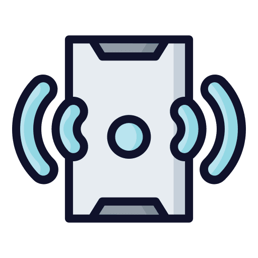 Phone ringing communications telephone call smartphone icon Phone ringing communications telephone call smartphone icon