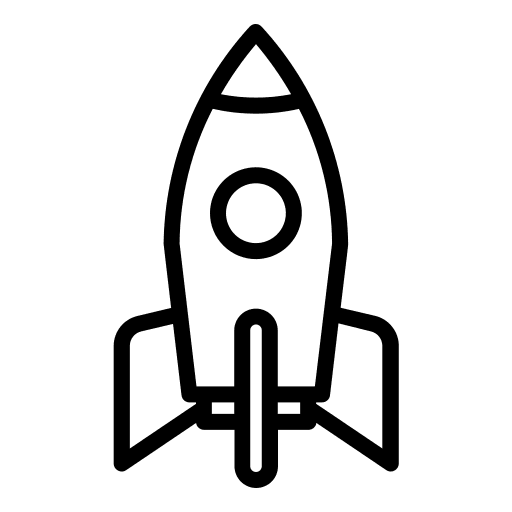 Rocket rocket transport transportation icon