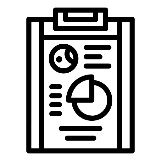 Data planetary space system data icon