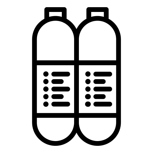Gas oxygen medical instrument hospital icon