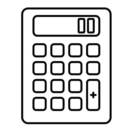 Calculator calculator electronics technology icon Calculator calculator electronics technology icon