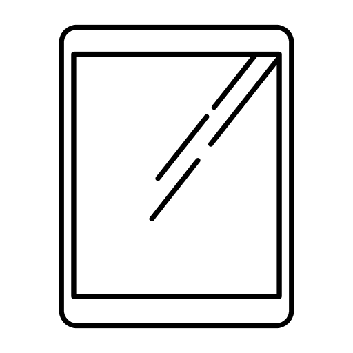 Tablet device technology gadget icon