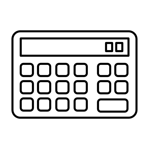 Calculator maths technology mathematics icon Calculator maths technology mathematics icon