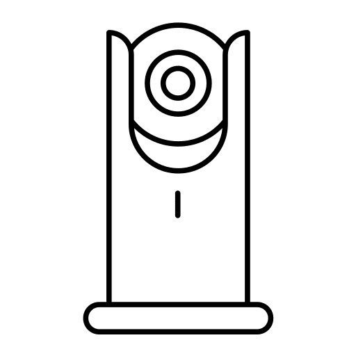 Web camera electronics device technology icon Web camera electronics device technology icon