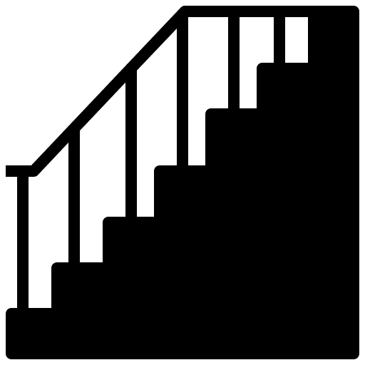 Stairs staircase furniture and household stairs icon Stairs staircase furniture and household stairs icon