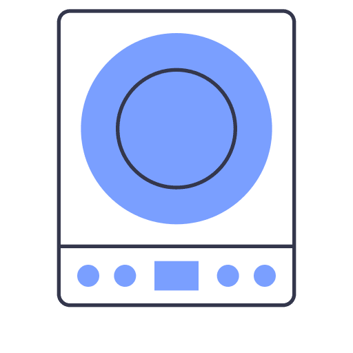 Electric stove electric stove electronics cooking stove icon