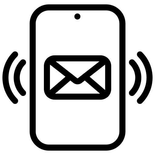 Email communications sms conversation icon