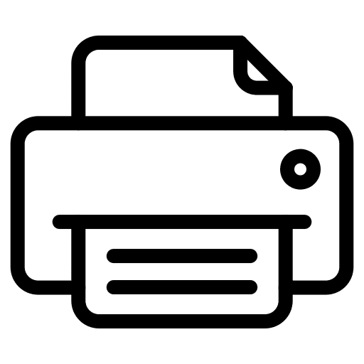 Fax office material technology fax machine icon