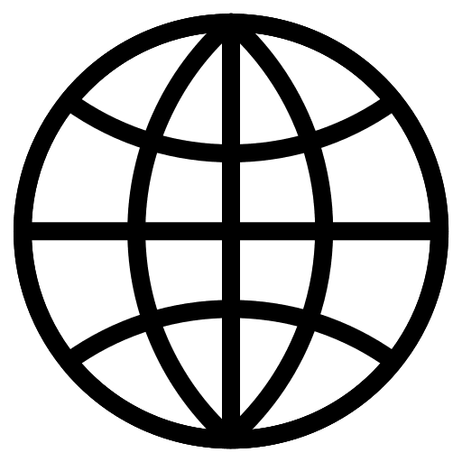 Internet world seo and web communication icon