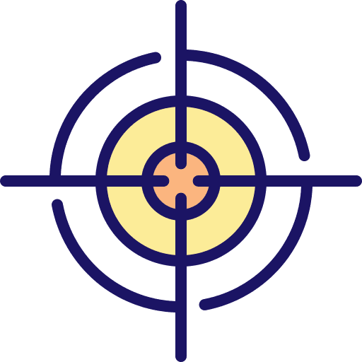 Aim my aim target icon