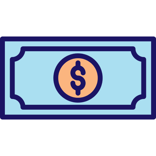 Banknote banknote business and finance business icon