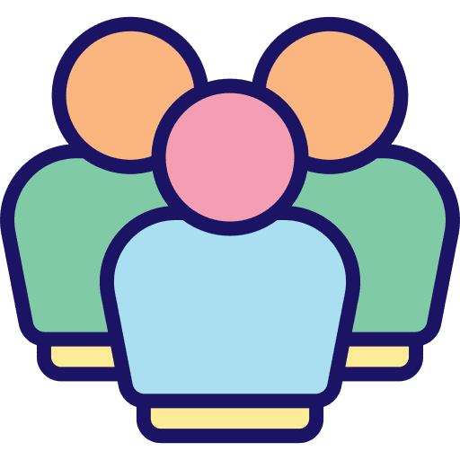 Group crowd person group icon