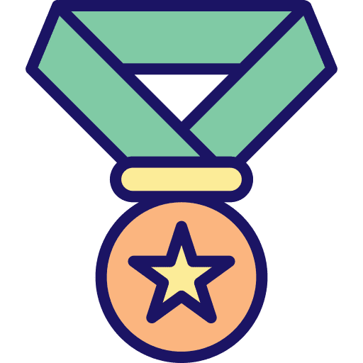 Medal medal sports and competition business and finance icon Medal medal sports and competition business and finance icon
