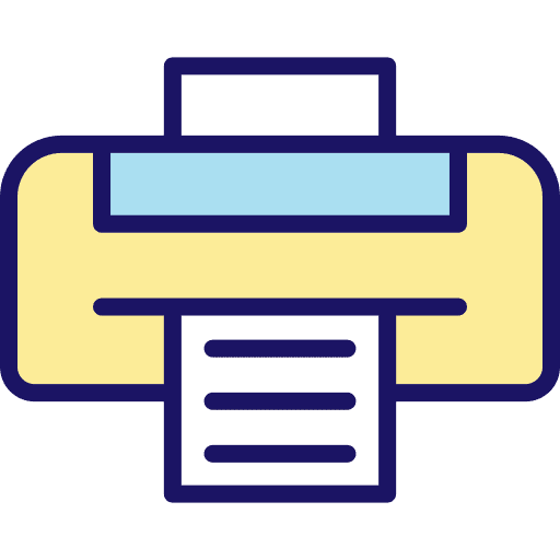 Printer printer paper tools and utensils icon Printer printer paper tools and utensils icon