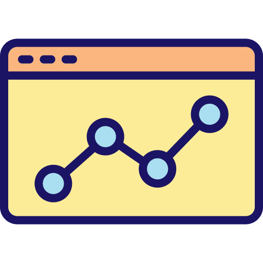 Seo graphic paper statistics icon Seo graphic paper statistics icon