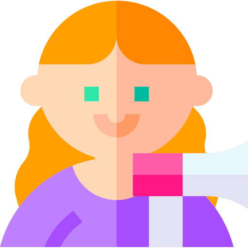 Kid caucasian redhead people icon