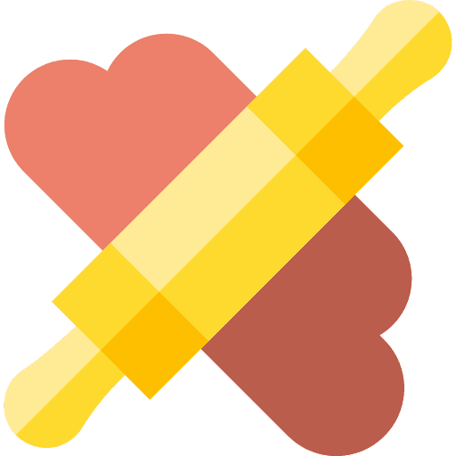 Knead cook kitchen rolling pin icon Knead cook kitchen rolling pin icon