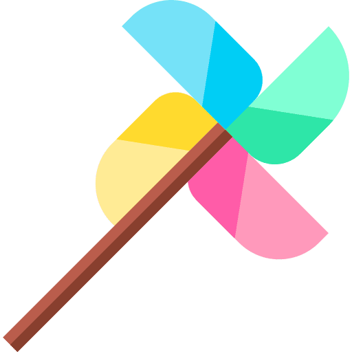Windmill toy windmill spring wind icon Windmill toy windmill spring wind icon